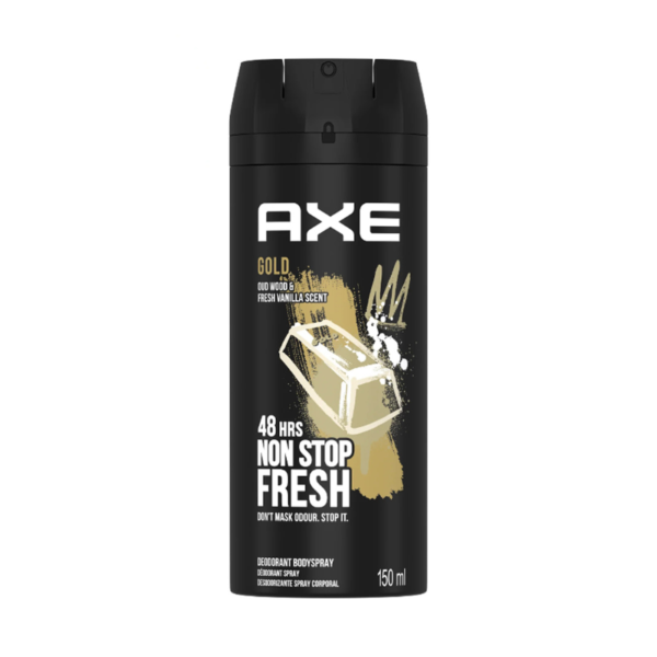 Axe - Gold Oud Wood & Fresh Vanilla Scent Deodorant Body Spray - 150ml