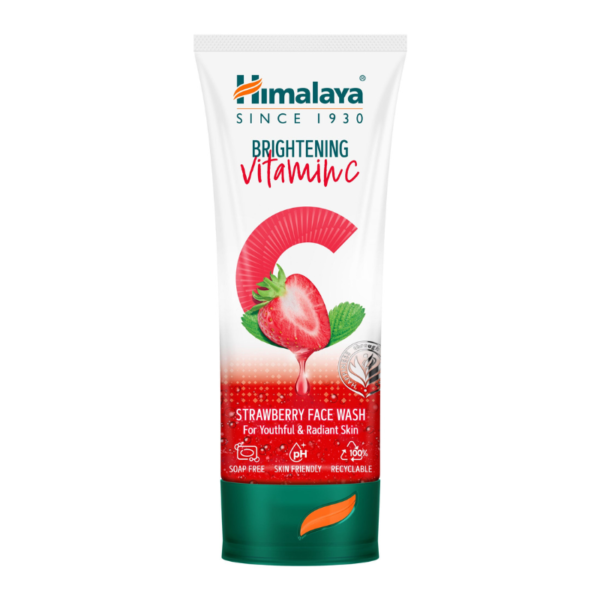 Himalaya Brightening Vitamin C Strawberry Face Wash 100ml