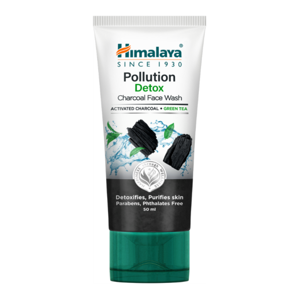 Himalaya Pollution Detox Charcoal Face Wash 50ml