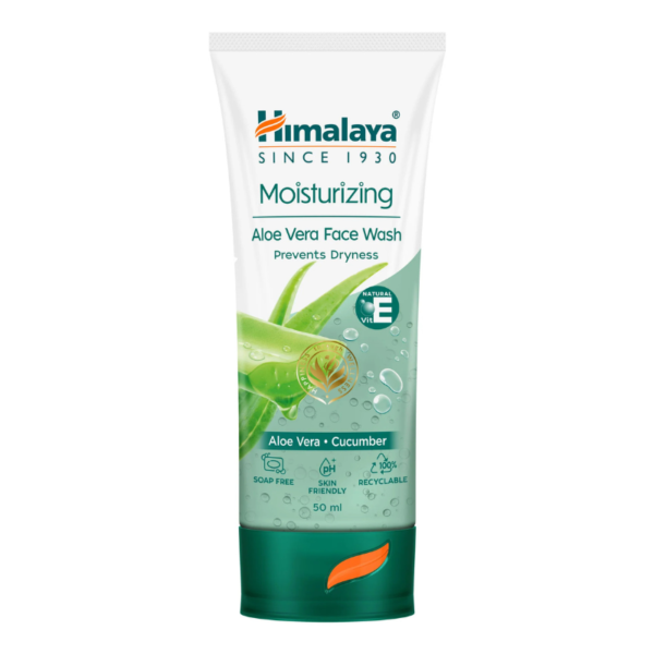 Himalaya Moisturizing Aloe Vera Face Wash 50ml